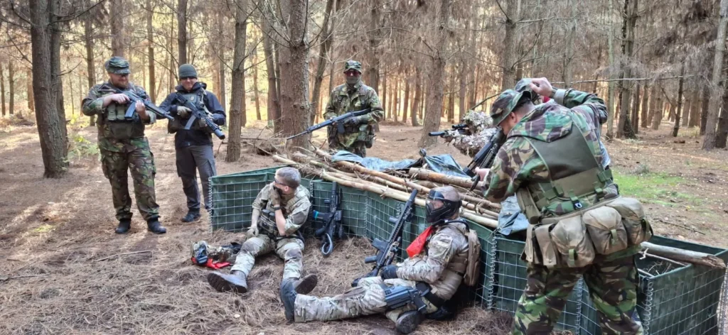Combat Ops players capture enemy unit.