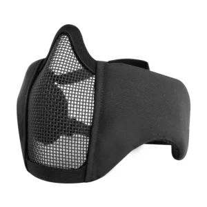 NUPROL Mesh Lower Face Shield Black