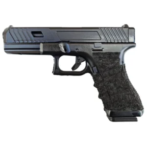 Huntsman Tactical H17 TT Custom Gas Blowback Pistol (Metal Slide - Polymer Frame - with Case - Black)