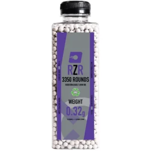 RZR Bio Airsoft BBs (3350R) 0.32g