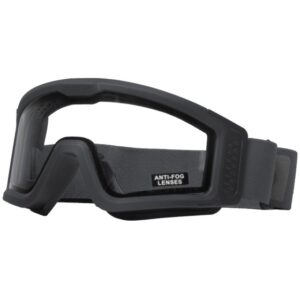 Battle Visor THERMAL (Black - Clear) Protective Eyewear
