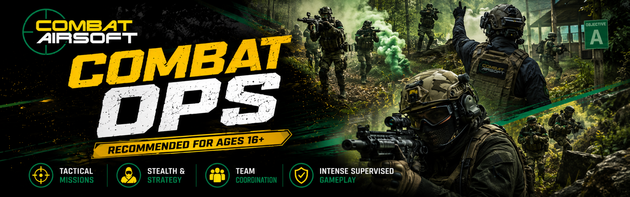 Combat Airsoft - The Ultimate Airsoft Combat Experience!