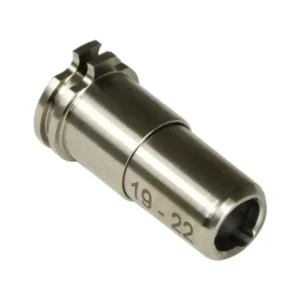 Maxx CNC Titanium Adjustable Air Seal Nozzle 19mm - 22mm for Airsoft AEG Series